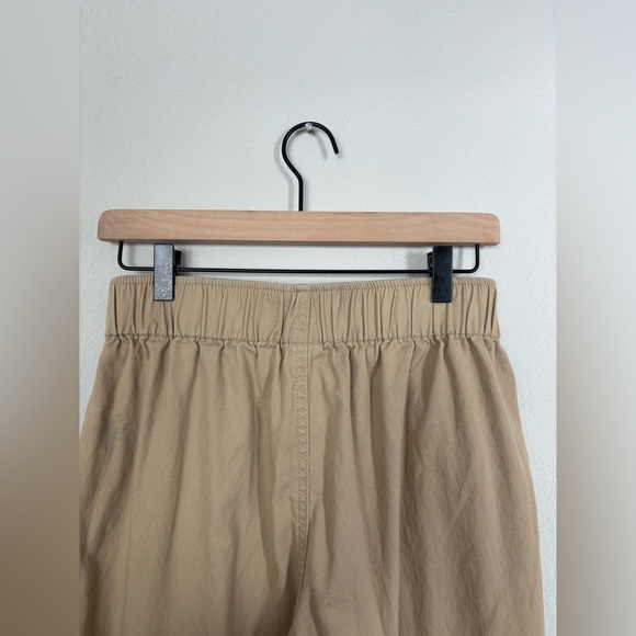 Happily Grey Wide Leg Carpenter Pants in Khaki size large - Picture 4 of 5